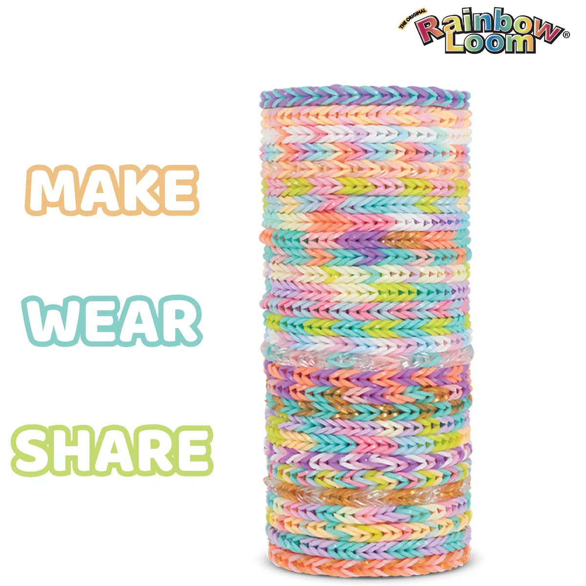 Rainbow Loom: Auto-Loom - Confezione di ricarica per auto, colori pastello