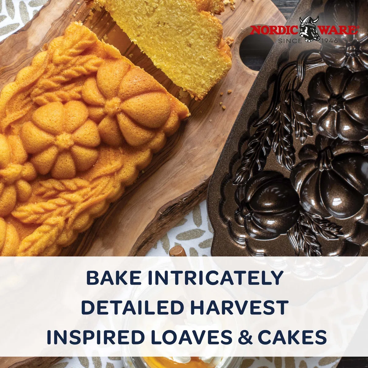 Nordic Ware - Teglia per Cake con Zucca