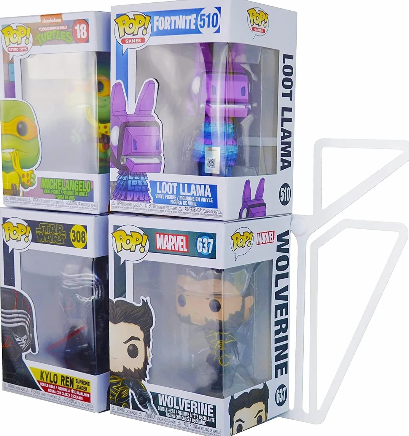 Supporto da parete espositore per le scatole della collezione Funko Pop (3).