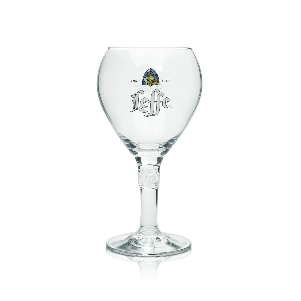 Leffe Bicchieri – Set di 6 bicchieri – 33 cl per bicchiere – Ufficiale Calice Large Stem – Perfetto per bere Blonde, Brown, Ruby, Double, Triple + 6 Beer Mat