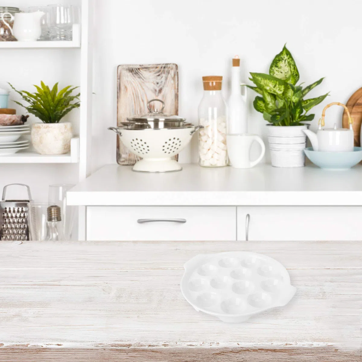 YARNOW 1pezzi Teglia da Forno Pirofila per Cucina Dimensioni Compatte Multipli Adatta per Servire Lumache Materiale Ceramico di Sicuro e Resistente Facile da Pulire