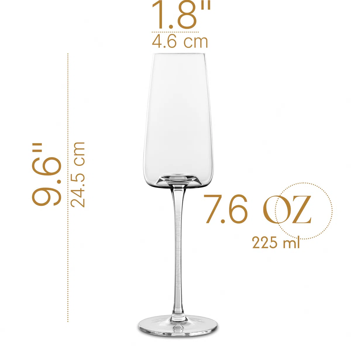 GLASSIQUE CADEAU Bicchieri da prosecco | Set di 2