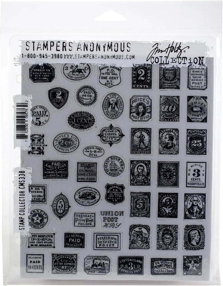 Tim Holtz - Timbro, 17,8 x 21,6 cm